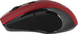 Мышь беспроводная Defender Prime MB-053, USB, красный и черный