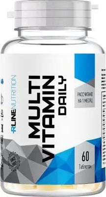 Отзывы на Витамин RLINE Multivitamin Daily, таблетки, 60шт, без вкуса в ...