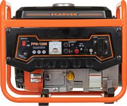 Бензиновый генератор CARVER PPG- 1200, 220/12 В, 1.05кВт