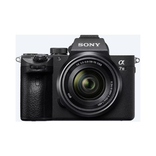 Беззеркальный фотоаппарат Sony Alpha 7 III kit ( SEL2870), черный [ilce-7m3k]