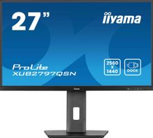 Изображение товара 27" Монитор Iiyama ProLite XUB2797QSN-B2, 2560x1440, IPS, 100Гц, 1хHDMI, 1хDP, черный