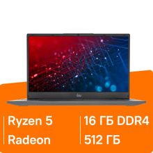Изображение товара Ноутбук iRU Tactio 15PHC с AMD Ryzen 5 и Windows 11 Pro