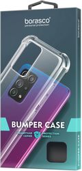 Чехол (клип-кейс) BORASCO Bumper Case, для Realme C61/C63, противоударный, прозрачный