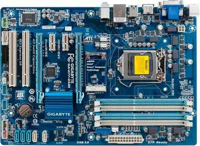 Gigabyte GA H77 DS3H LGA 1155 Intel H77 ATX Ret 683643