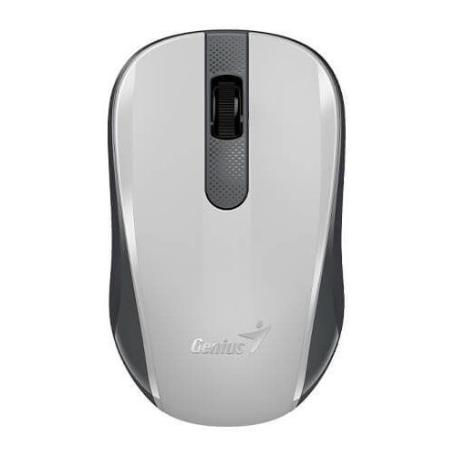 Мышь беспроводная Genius NX-8008S, радио, оптическая, USB, 1200dpi, белый и серый [31030028403]