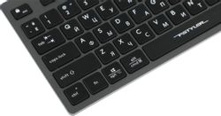 Клавиатура A4TECH Fstyler FBX50C, беспроводная, ножничная, черный