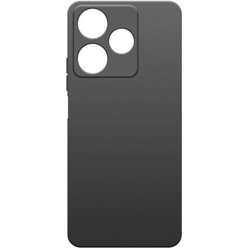 Чехол (клип-кейс) BORASCO Microfiber Case, для Xiaomi Redmi 13, черный [73407]