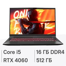 Изображение товара Игровой ноутбук MAIBENBEN X725 17.3 IPS Core i5 RTX 4060 16ГБ SSD Linux