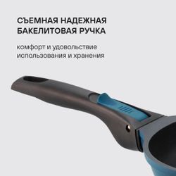 Сковорода Rondell Del mar RDA-1849, 28см, алюминиевая