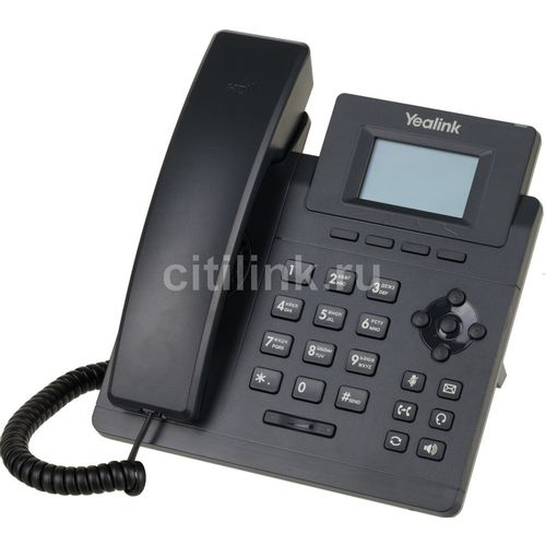 Проводной IP телефон Yealink SIP-T30P с блоком питания