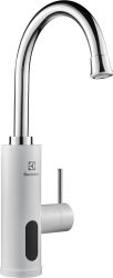 Водонагреватель Electrolux Taptronic White, проточный, 3.3кВт, кран, белый