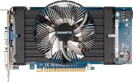 Gigabyte NVIDIA  GeForce GTX 550Ti 1ГБ GDDR5, Ret [gv-n550d5-1gi]