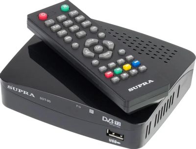 Характеристики Ресивер DVB-T2 Supra SDT-95, черный (895495) смотреть в ...
