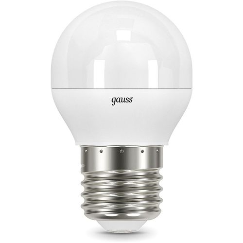 Лампа LED GAUSS E27, шар, 7Вт, одна шт. [105102207-s]