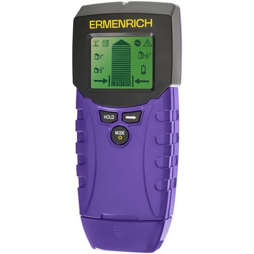 Детектор проводки ERMENRICH TM100, глубина до: 60см, с автокалибровкой [85681]