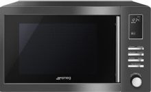 Обзор товара микроволновая печь SMEG MOE25B, 900Вт, 25л, черный ...