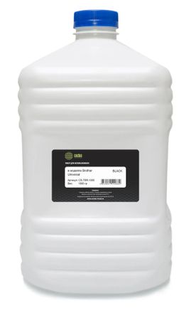 Тонер Cactus CS-TBR-1000,  для Brother Universal TN-1075/1095/TN-2080/2085/2135/2235,  черный, 1000грамм, флакон