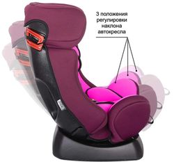 Автокресло детское SIGER Диона, purple, фиолетовый, 0/1/2