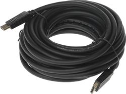 Изображение товара Кабель аудио-видео Buro V1.4,  DisplayPort (m) -  DisplayPort (m),  ver 1.4,  10м, черный [bhp-dpp-1.4-10]