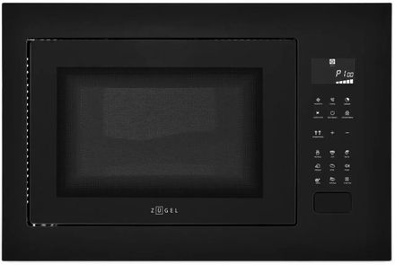 Встраиваемая микроволновая печь ZUGEL ZMO251B, 25л, 1400Вт, черный