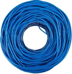 Кабель информационный REXANT кат.6, 305м, синий
