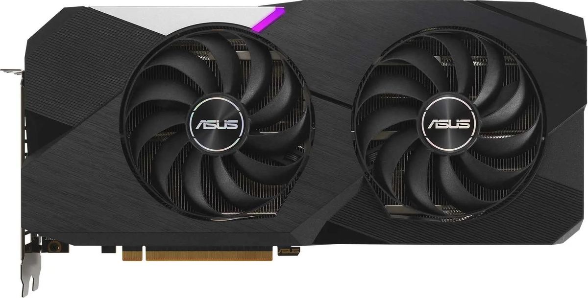 Видеокарта ASUS AMD Radeon RX 6700XT DUAL-RX6700XT-12G 12ГБ GDDR6