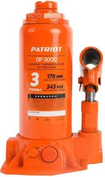 Домкрат Patriot DB 3000 бутылочный, 3т