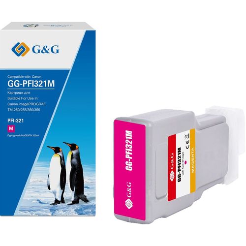 Картридж G&G GG-PFI321M, пурпурный / GG-PFI321M