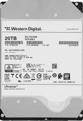 Изображение товара 20ТБ Жесткий диск WD Ultrastar DC HC555 WUH722020CLE604,  SATA III,  3.5",  7200об/мин [0b48696]