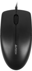 Мышь проводная A4TECH OP-530NU, USB, черный
