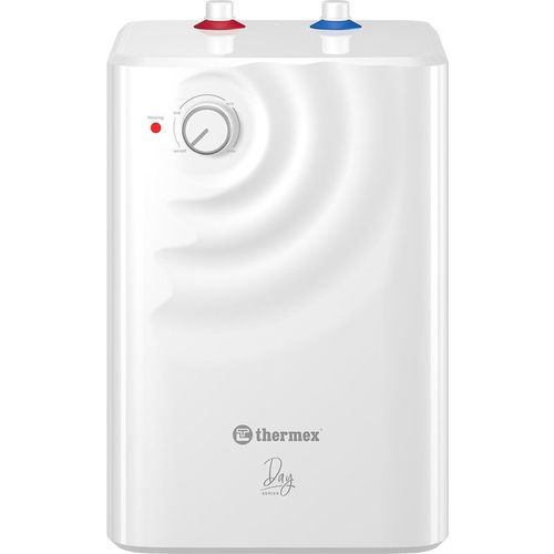 Водонагреватель Thermex Day 10 U, накопительный, 1.5кВт, 10л, белый [эдэб03508]