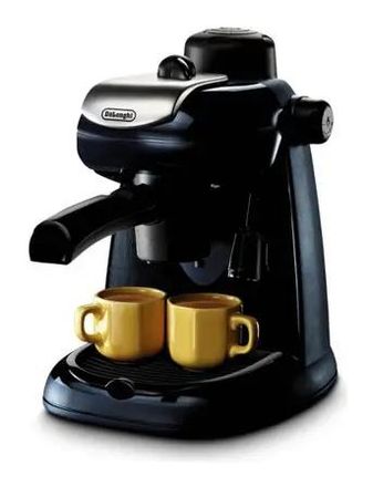 Кофеварка DeLonghi EC7,  рожковая,  черный