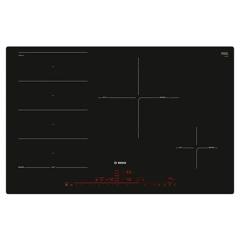 Индукционная варочная поверхность Bosch PXE801DC1E черный — фото 1