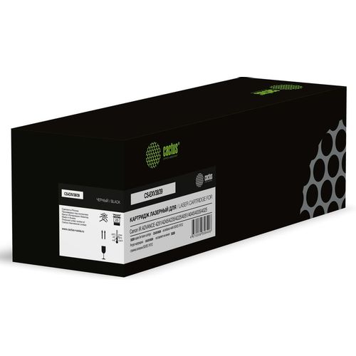 Картридж Cactus CS-EXV38/39, C-EXV38/39, черный / CS-EXV38/39