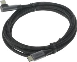 Кабель UGREEN US334, USB Type-C (m) - USB Type-C (m), 2м, черный