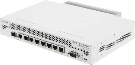 Роутер MIKROTIK CCR1009-7G-1C-PC,  7 LAN,  1xUSB, 1xSFP, белый
