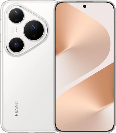 Смартфон Huawei Pura 80 Pro 12/512Gb, 6.8", OLED, 120Гц, 5170мAч, 2 nano SIM + eSIM, белый