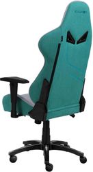 Кресло игровое KARNOX Hero Genie Edition, ткань, до 90кг, зеленый