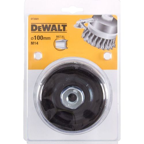 Чашка DeWALT DT3501-QZ, по металлу, 100мм, 14мм