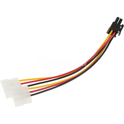 Кабель питания Molex 8980 - PCI-E 6pin, 0.15м
