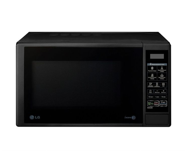 Микроволновая печь LG MS2042DB, 700Вт, 20л, черный