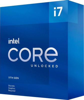 Процессор Intel Core i7 11700KF, LGA 1200,  BOX (без кулера) [bx8070811700kf s rknn]