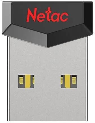 Флешка USB NETAC UM81 8ГБ, USB2.0, черный [nt03um81n-008g-20bk]