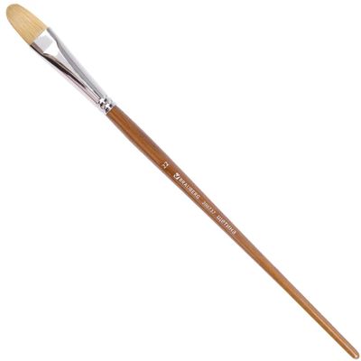 Кисть BRAUBERG Art Classic, 200737, художественная, из щетины, овальная ...