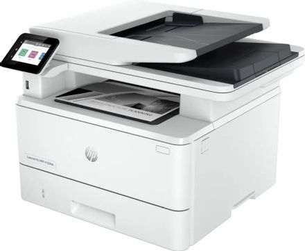МФУ лазерное HP LaserJet Pro 4103fdn черно-белая печать, A4, белый [2z628a]