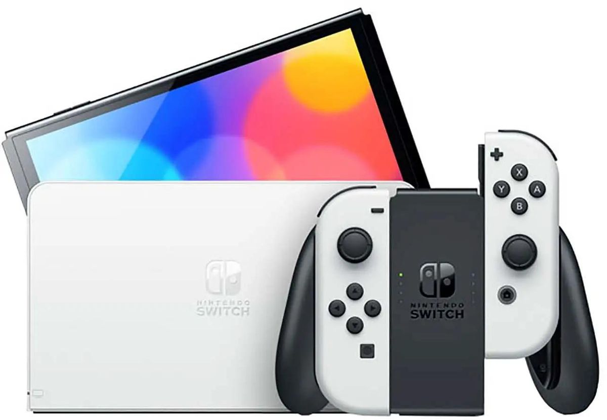 Игровая консоль Nintendo Switch OLED, 64ГБ – купить в Ситилинк | 1622924