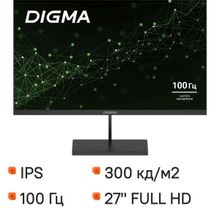 Изображение товара 27 Монитор Digma Progress 27P501F, 1920x1080, IPS, 100Гц, черный