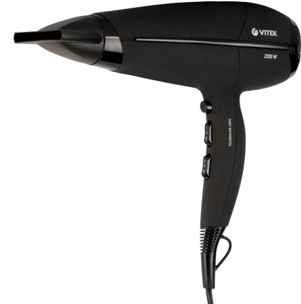 Фен Vitek VT-8203, 2200Вт, черный