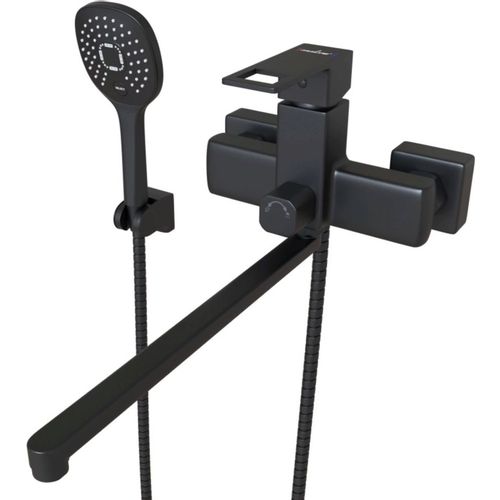 Смеситель для ванны MIXLINE Стандарт А 553197, черный [МЛ34-02/ML34-02]