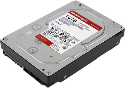 Жесткий диск WD Red Plus WD101EFBX, 10ТБ, HDD, SATA III, 3.5 Жесткий диск WD Red Plus WD101EFBX, 10ТБ, HDD, SATA III, 3.5